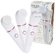 Adler AD 2178 facial cleansing brush Vibrating & rotating brush White Battery_1