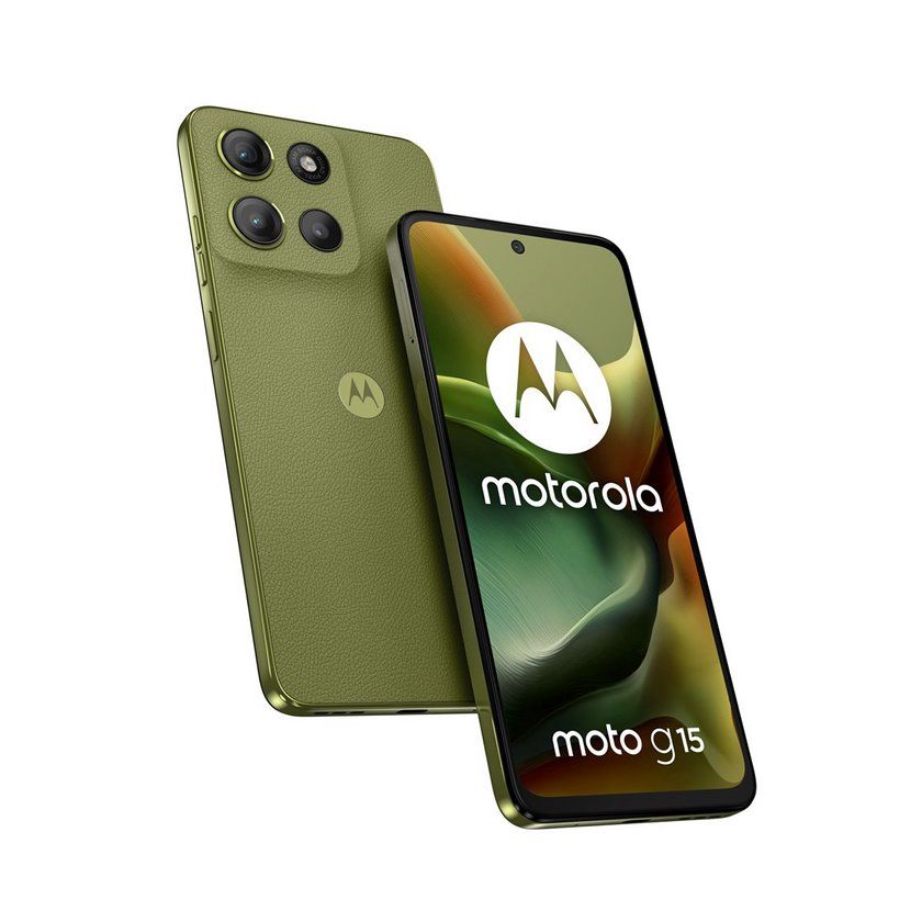 Motorola moto g15 17.1 cm (6.72 ) Dual SIM Android 15 4G USB Type-C 8 GB 256 GB 5200 mAh Green_1
