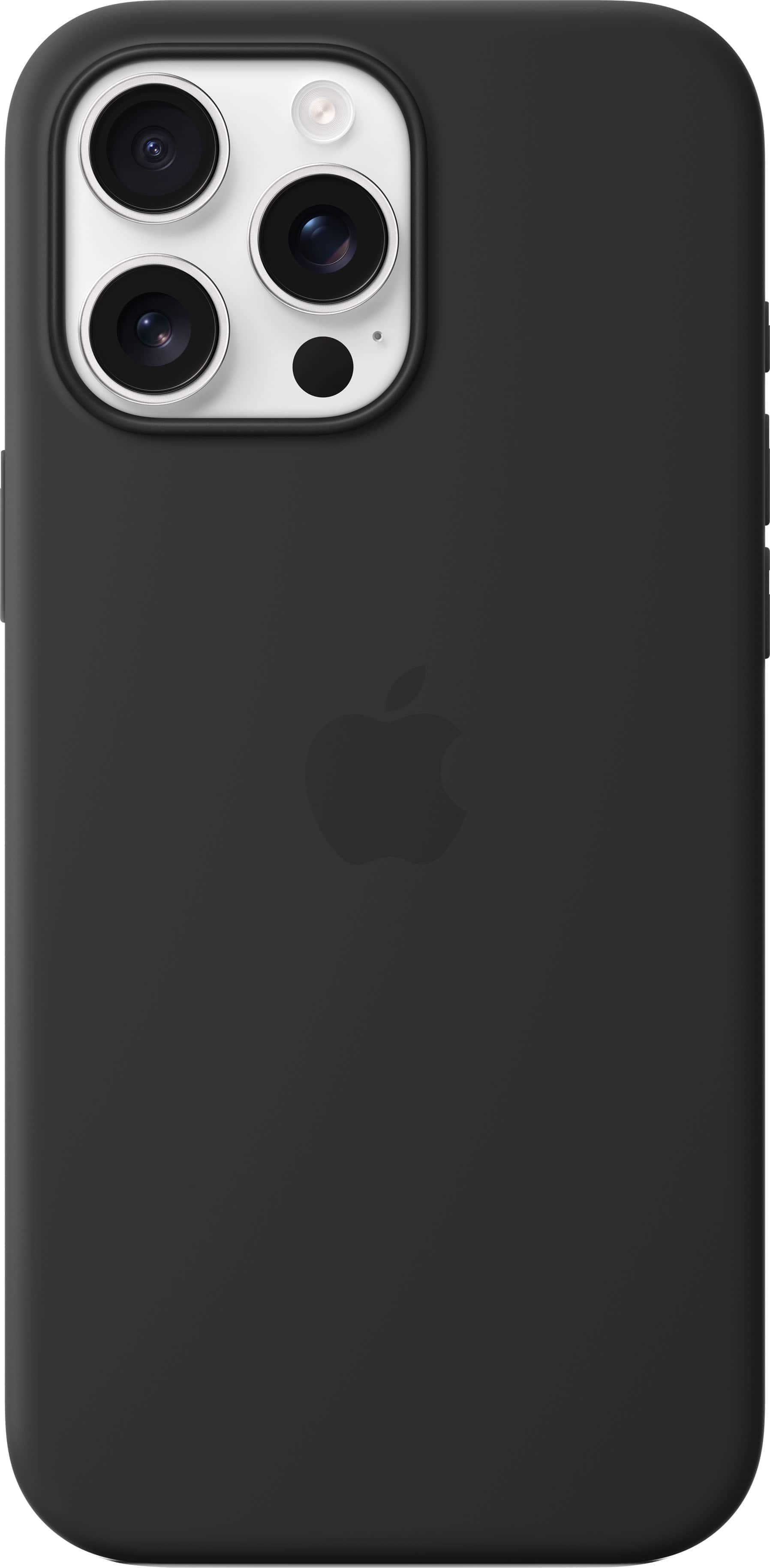 IPHONE 16 PRO MAX SILICONE CASE/WITH MAGSAFE - BLACK_2