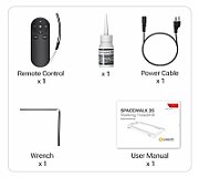 Walking treadmill UREVO SPACEWALK 3S Black  Graphite_18