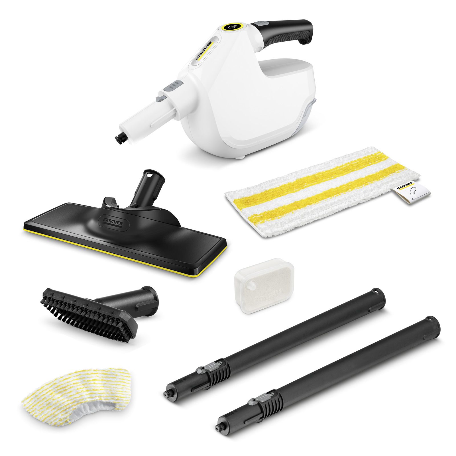 Kärcher SC 1 Multi & Up Portable steam cleaner 0.2 L 1300 W Black  Yellow_1