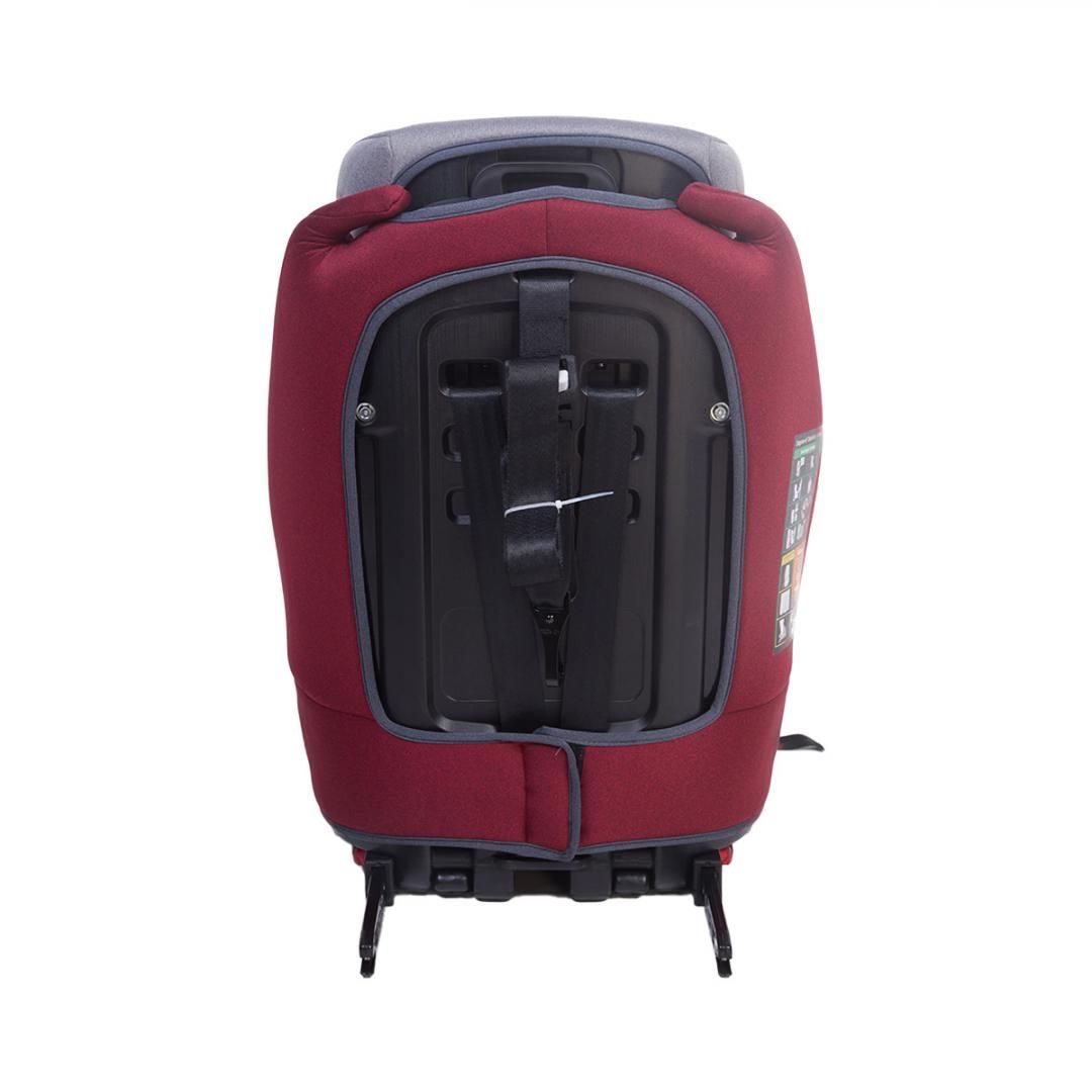 Scaun auto 76-150CM(15M-12Y), R129, isofix si top tether, rosu, U-Grow_5