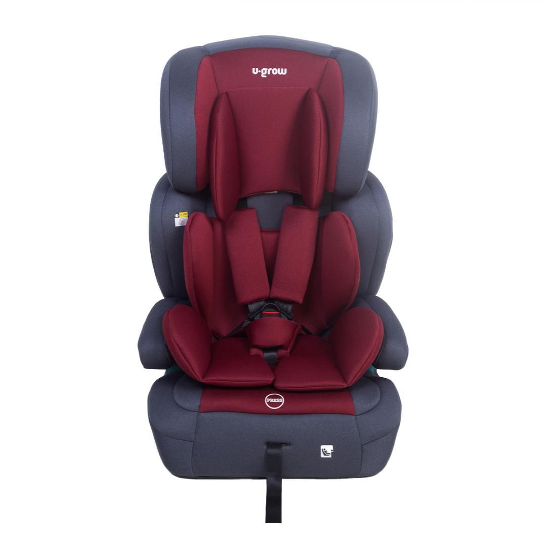 Scaun auto/inaltator 76-150CM(15M-12Y), R129, isofix, rosu, U-Grow_1