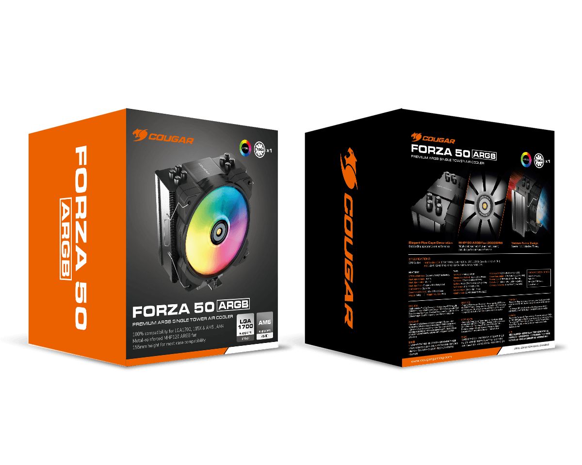 COUGAR FORZA50 ARGB Air Cooling_2