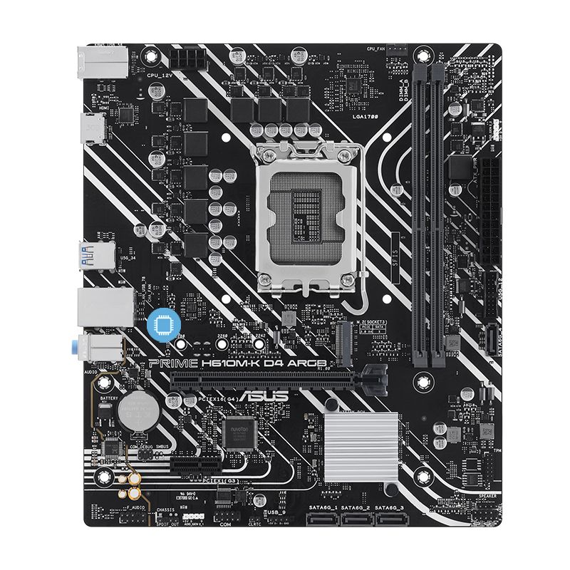 ASUS PRIME H610M-K D4 ARGB LGA1700 1xHDMI_4