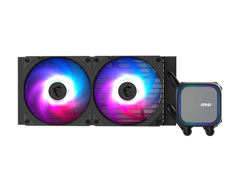 MAG CORELIQUID A13 240, Racire cu lichid, AIO 240mm, RGB, Intel/ AMD, Negru_1