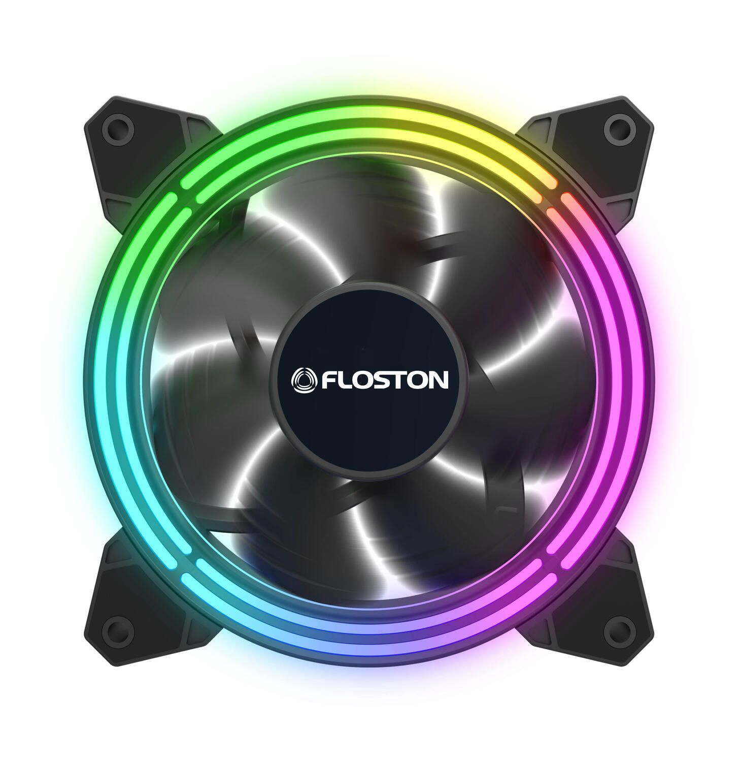 HALO RGB RAINBOW LED3xfan KIT_4