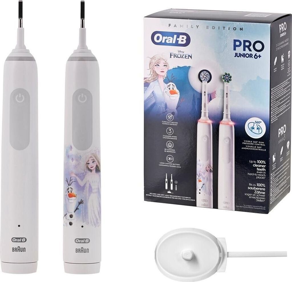 Oral-B Pro 3 3000 White+Oral-B Junior Frozen_2