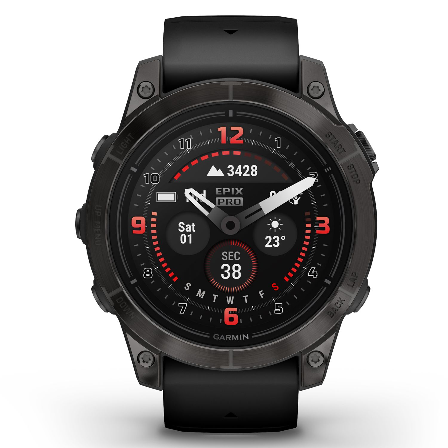 Garmin EPIX PRO g2 47mm Sapphire Carbon Gray DLC Tit. Black_2