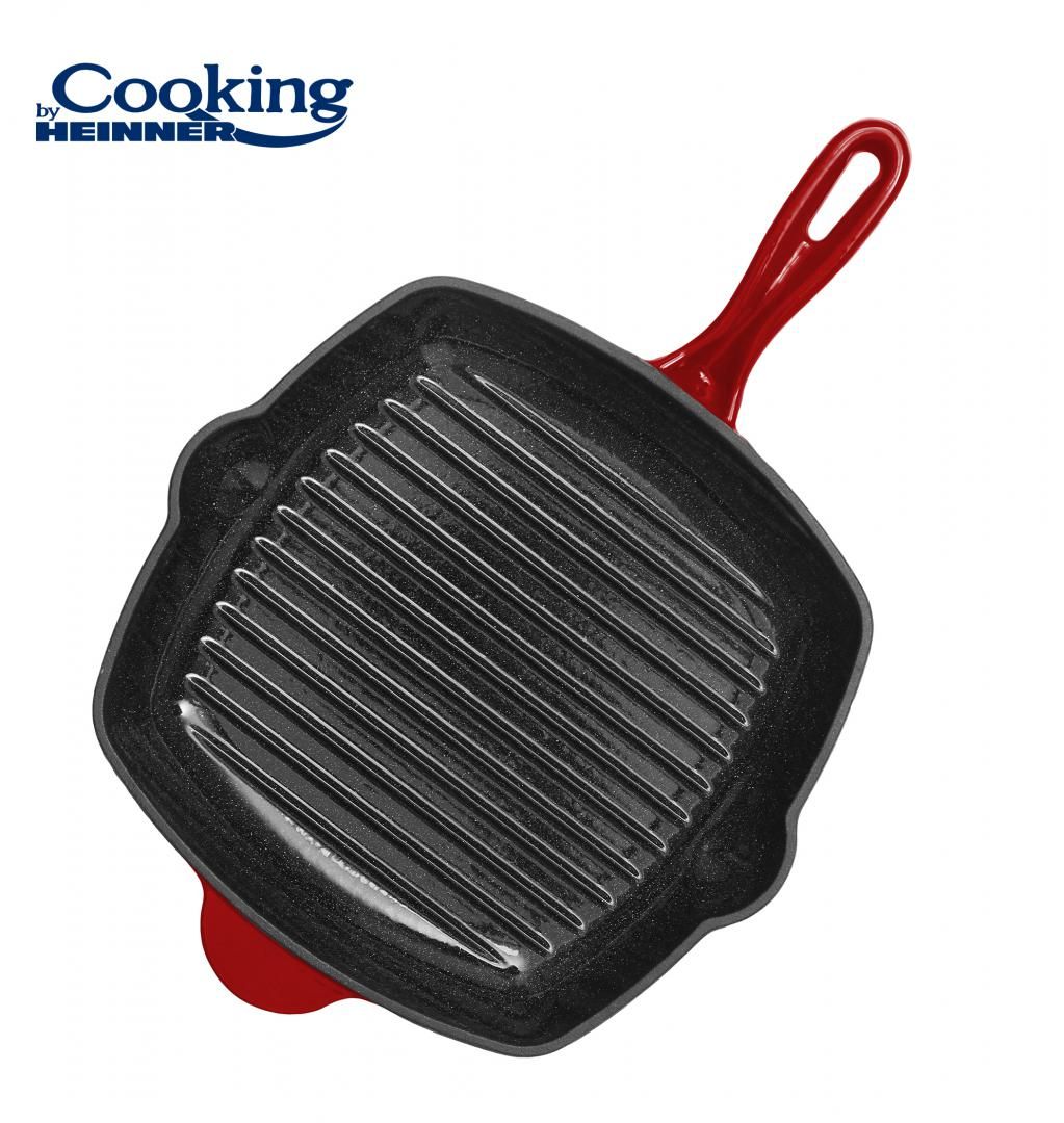TIGAIE GRILL FONTA 26.5X4.5 CM, RED LINE, COOKING BY HEINNER_1