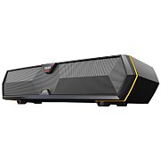 BOXE EDIFIER Gaming desktop, RMS: 5W (2.5W + 2.5W), Bluetooth 5.3, USB-A, RGB, sound card/ mic, dim. 485x70x80mm, black, 