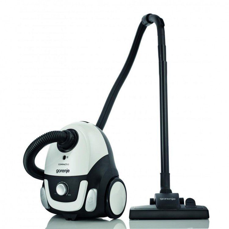 Gorenje Vacuum cleaner VCEA11CXWII Bagged Power 750 W Dust capacity 2 L White_1