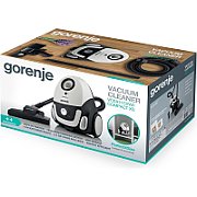 Gorenje Vacuum cleaner VCEA11CXWII Bagged Power 750 W Dust capacity 2 L White_2
