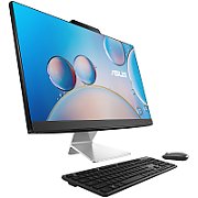 All-in-One ASUS, A3402WVAK-WPC1020, 23.8-inch,FHD (1920 x 1080) 16:9, Non-touch screen, Intel® RPL-R Core™ 3 Processor 100U 1.2 GHz (10MB Cache, up to 4.7 GHz, 6 Cores), 8GB DDR5 SO-DIMM,256GB M.2 NVMe™ PCIe® 4.0 SSD,Built-in array microphone, Built-in speakers, SonicMaster,720p HD camera,1x DC-in_2