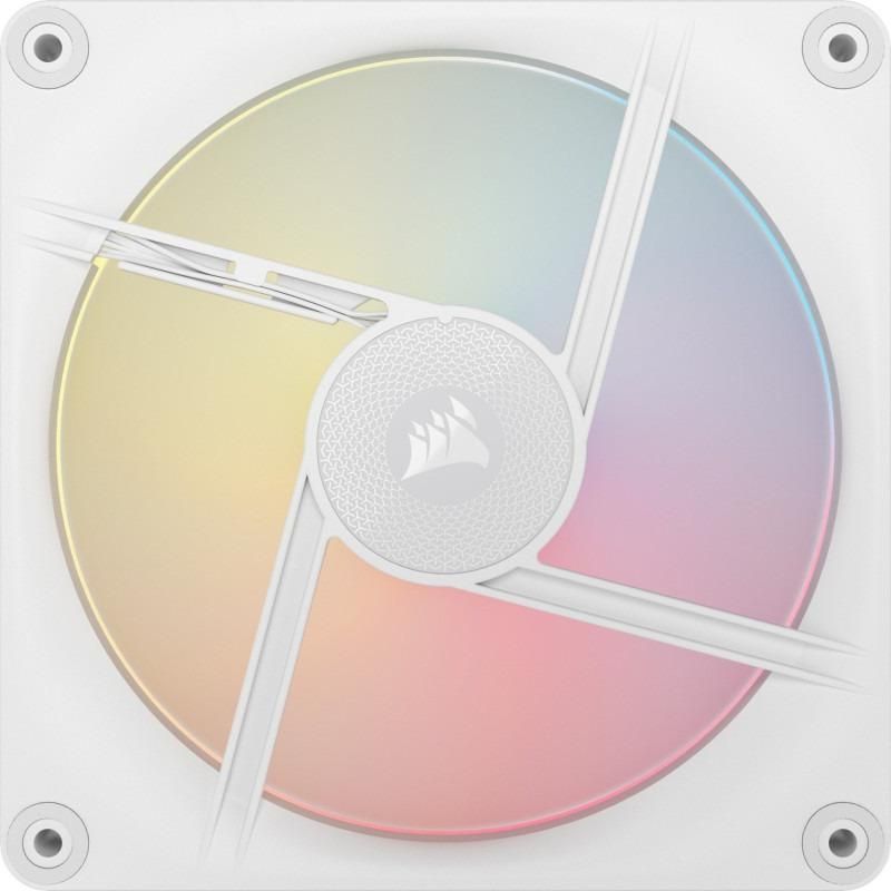 Ventilator Carcasa CORSAIR iCUE LINK LX140-R RGB ALB, viteza 400-2000 RPM +/- 10%, Airflow: 90 CFM, Presiune Statica: 3.55 mm-H2O, Nivel de zgomot: 35.4dBA_5