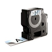 DYMO D1 Standard - Black on Transparent - 24mm_1