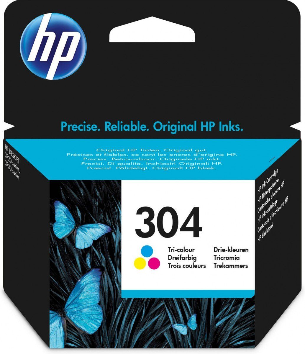 HP 304 TRI-COLOR ORIGINAL INK/EN/PL/HU/CZ/SL CARTRIDGE_1