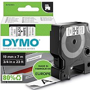 DYMO D1  Schriftband        19mmx7.0m schwarz->grĂĽn_1