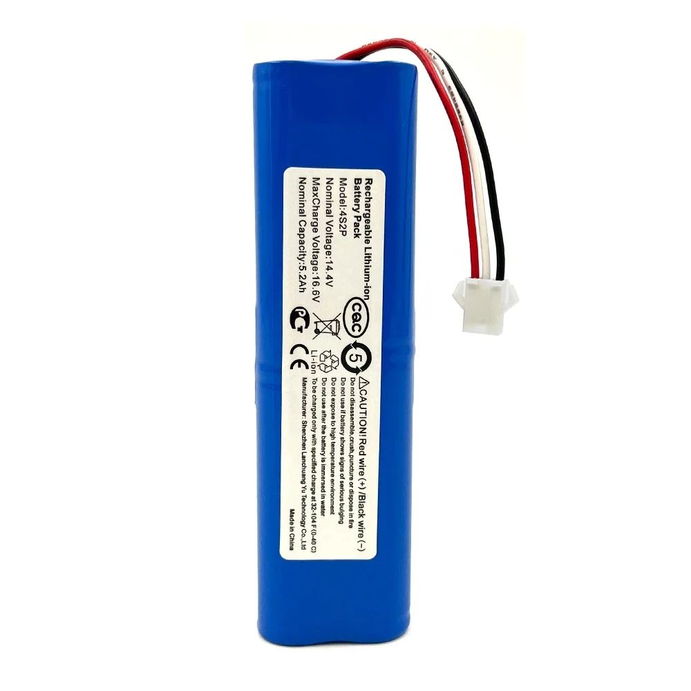 Battery  accumulator Roidmi Eve/H30 H18650CH-4S2P 5000mAh 14.4V 72Wh_1