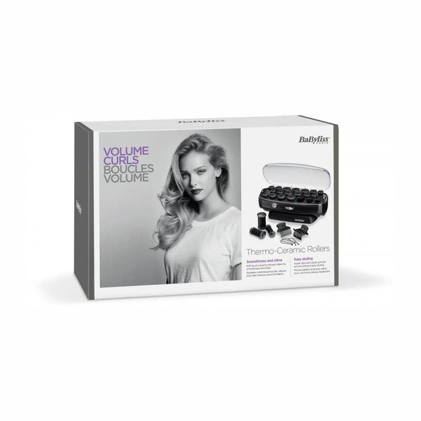 BaByliss Thermo Ceramic Rollers Hair styling kit Black  Stainless steel 50 W 78.7  (2 m)_4