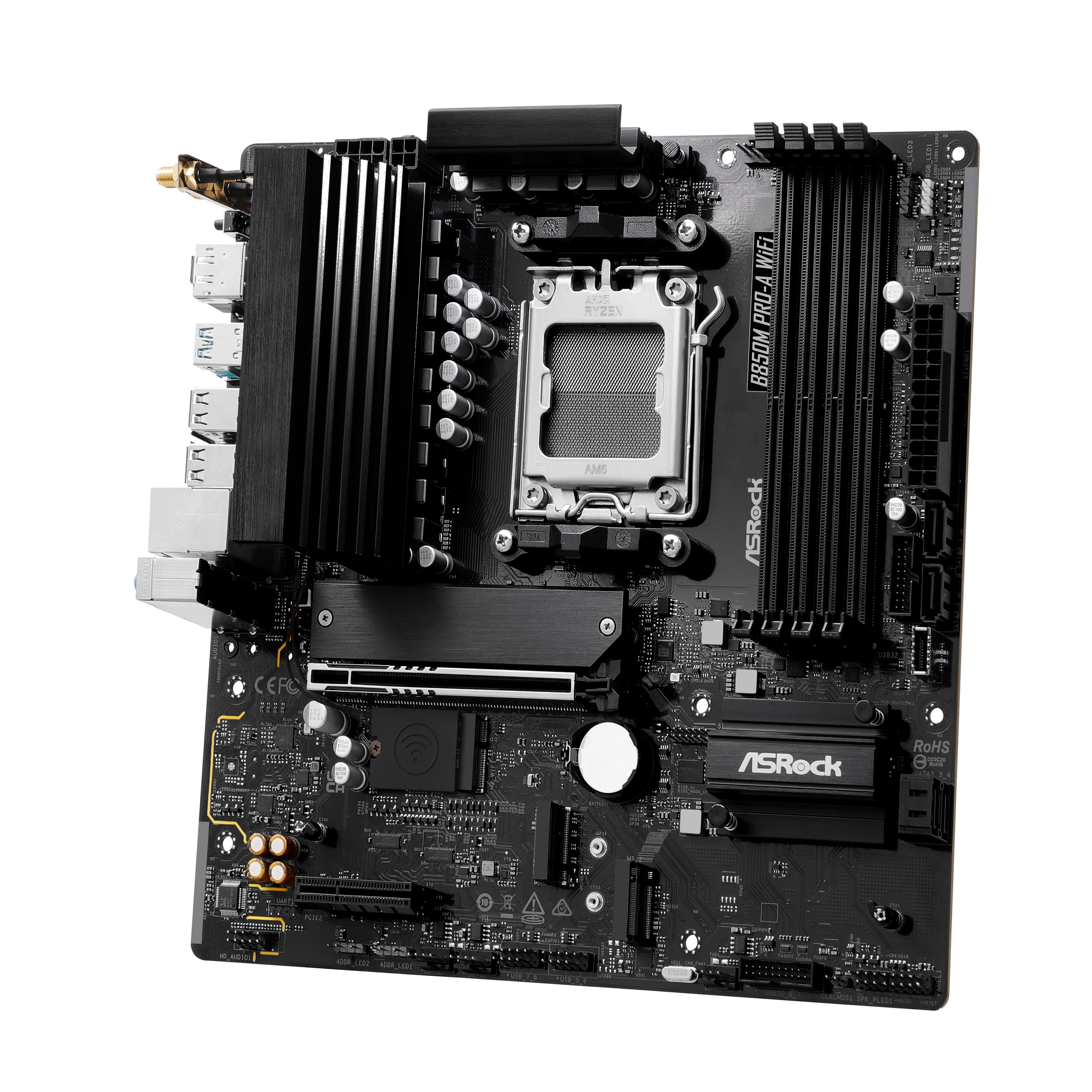 Asrock B850M Pro-A WiFi AMD B850 Socket AM5 micro ATX_2