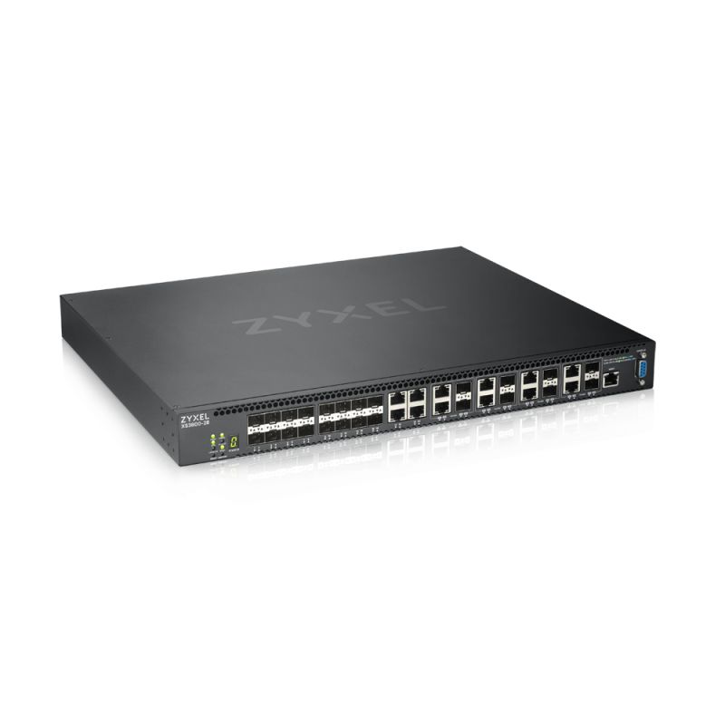 Zyxel XS3800-28 Managed L2+ 10G Ethernet (100/1000/10000) Black_1