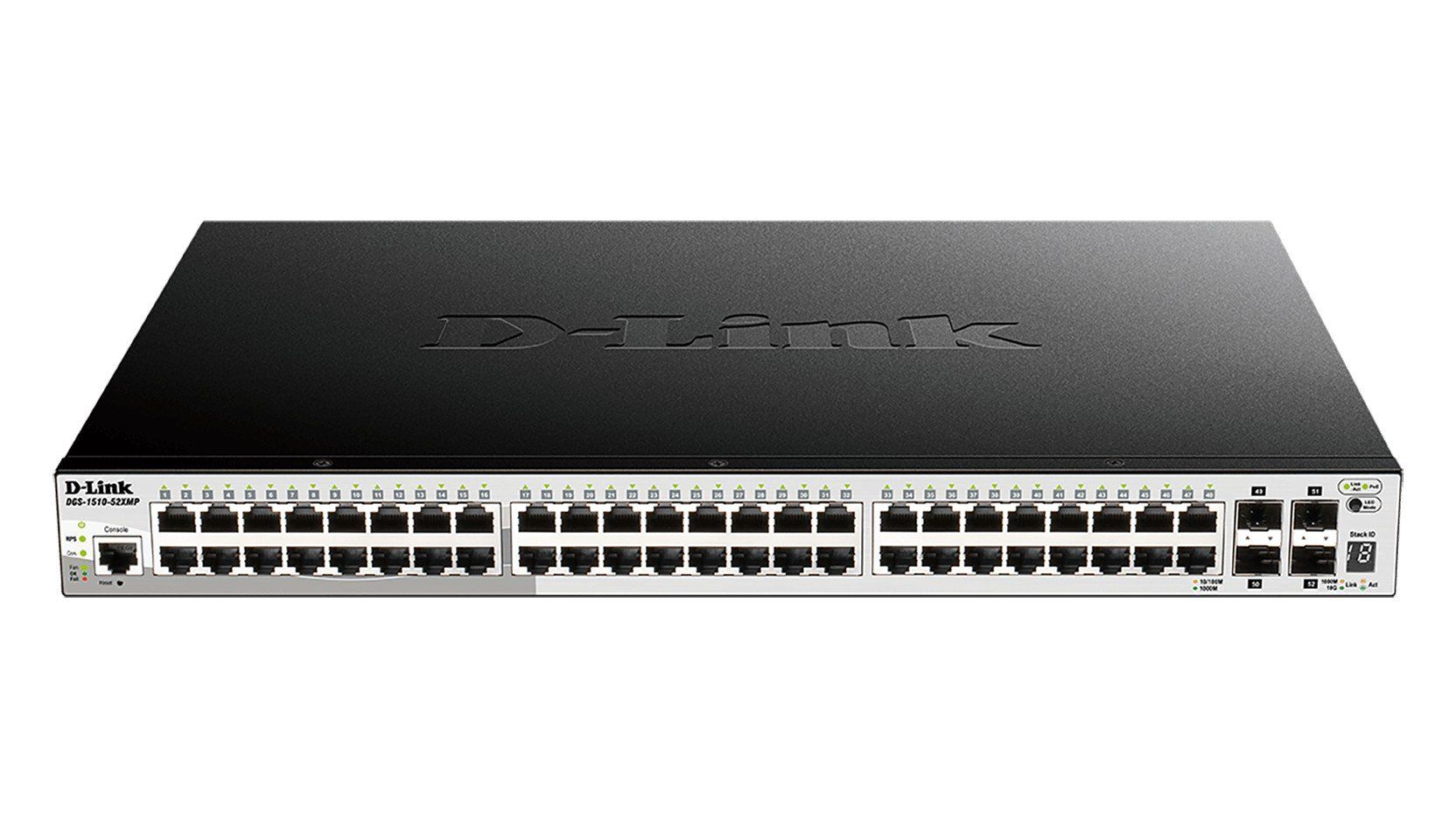 D-Link DGS-1510-20/E switch-uri Gestionate L2/L3 Gigabit Ethernet (10/100/1000) 1U Gri_1