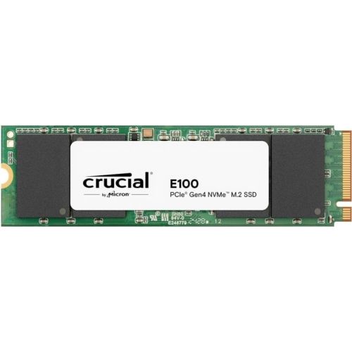 Crucial E100 480GB SSD PCIe 4.0 Gen4 M.2 2280 NVMe, Read/Write: 4500/2500 MB/s_1