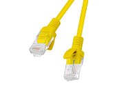 LPATCHCORD KAT.5E UTP 1.5M ŻÓŁTY FLUKE PASSED LANBERG 10-PACK_1