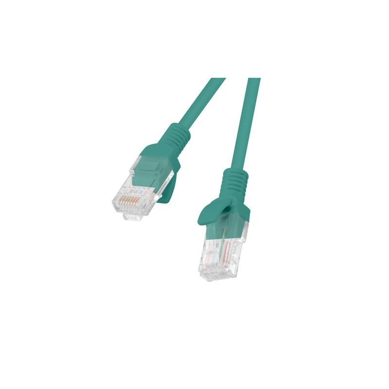 PATCHCORD KAT.6 UTP 2M ZIELONY FLUKE PASSED LANBERG 10-PACK_1