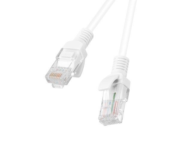 PATCHCORD KAT.5E UTP 1M BIAŁY FLUKE PASSED LANBERG 10-PACK_1