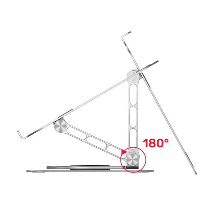 UNITEK LAPTOP STAND ADJUSTABLE 360° ROTATING BASE_2