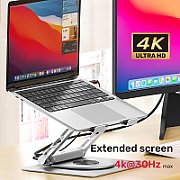 UNITEK LAPTOP STAND WITH DETACHABLE USB-C HUB_2