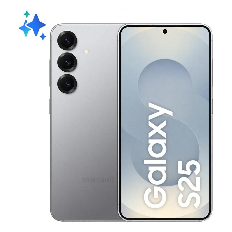 Samsung Galaxy S25 15.8 cm (6.2 ) Dual SIM Android 15 5G USB Type-C 12 GB 256 GB 4000 mAh Silver_1