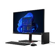 Desktop Lenovo ThinkCentre M70q Gen 5 Tiny, Intel® Core™ i5-14400T,  RAM 1x 16GB SO-DIMM DDR5-4800, 512GB SSD M.2 2280 PCIe® 4.0x4 NVMe® Opal, Video: Integrated Intel® UHD Graphics 730, Optic: None, Card reader: No card reader, 3YO_10