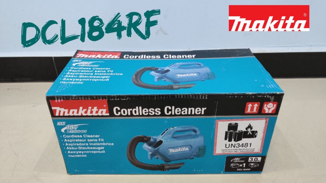 Makita Vacuum Cleaner 18V DCL184RF LXT with 1x3.0Ah battery_1