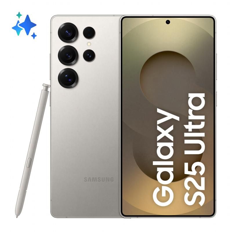 Samsung Galaxy S25 Ultra 17.5 cm (6.9 ) Dual SIM Android 15 5G USB Type-C 12 GB 512 GB 5000 mAh Grey  Titanium_1