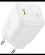 INCARCATOR retea Baseus PicoGo GaN, Quick Charge 45W, 1 x USB Type-C 5V/3.0A, alb 