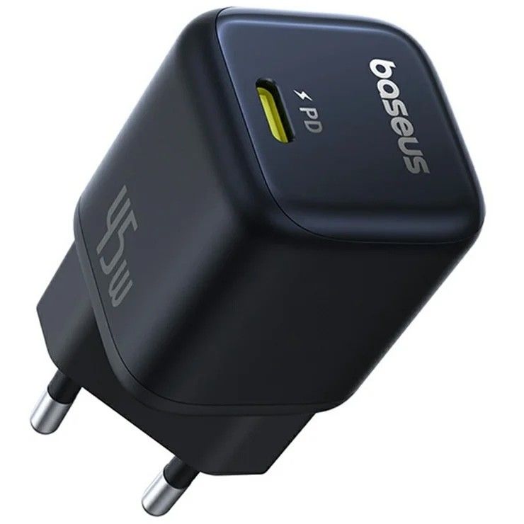 INCARCATOR retea Baseus PicoGo GaN, Quick Charge 45W, 1 x USB Type-C 5V/3.0A, negru 