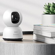 CAMERA IP Interior Baseus P1 Lite, 2K, 2304 x 1296, unghi pana la 360 grade, wireless, slot SD card, 