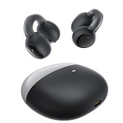 CASTI Baseus AirGo 1 Ring Open-Ear, pt smartphone, wireless, bluetooth 5.3, microfon pe casca, 25 ore durata baterie, cablu inclus USB la Type-C 0.3m, negru 