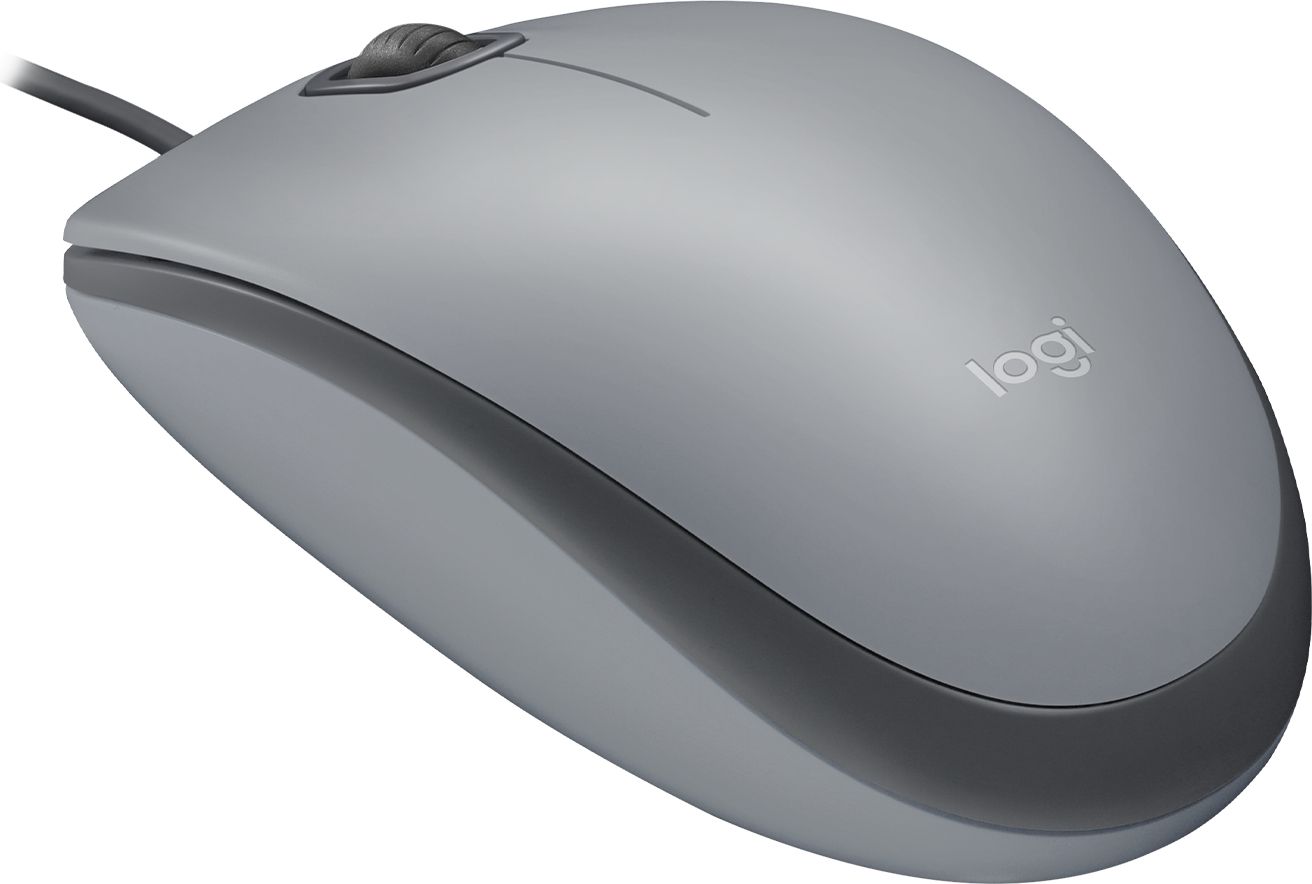 LOGITECH M110 SILENT - MID GRAY/- EMEA_2
