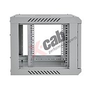 Cabinet metalic de perete 19”, tip rack wallmount, 6U 600x600 mm, Xcab S Gri_3