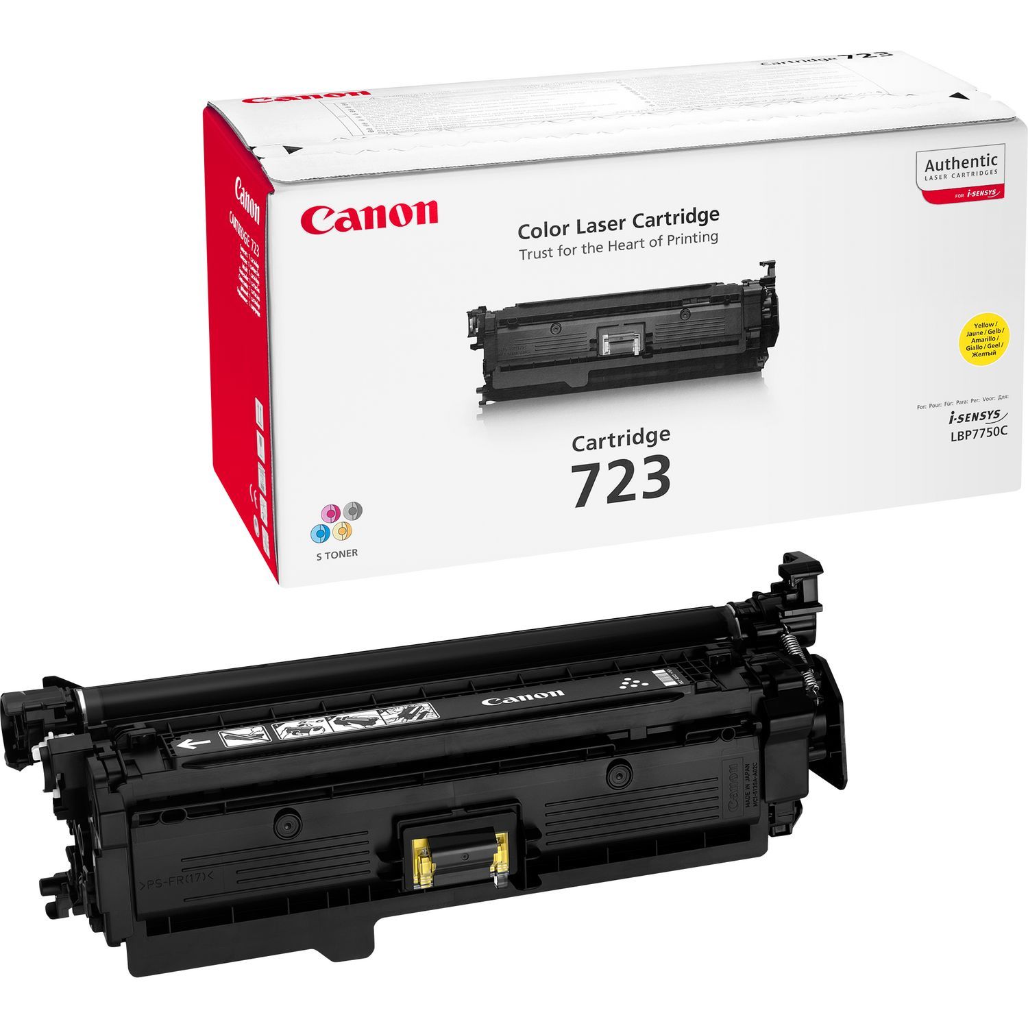 Canon Cartridge 723 Yellow Gelb (2641B002)_1
