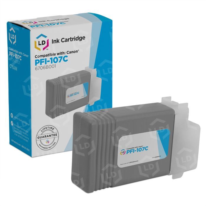 Canon Ink PFI-107 PFI107 Cyan (6706B001)_1