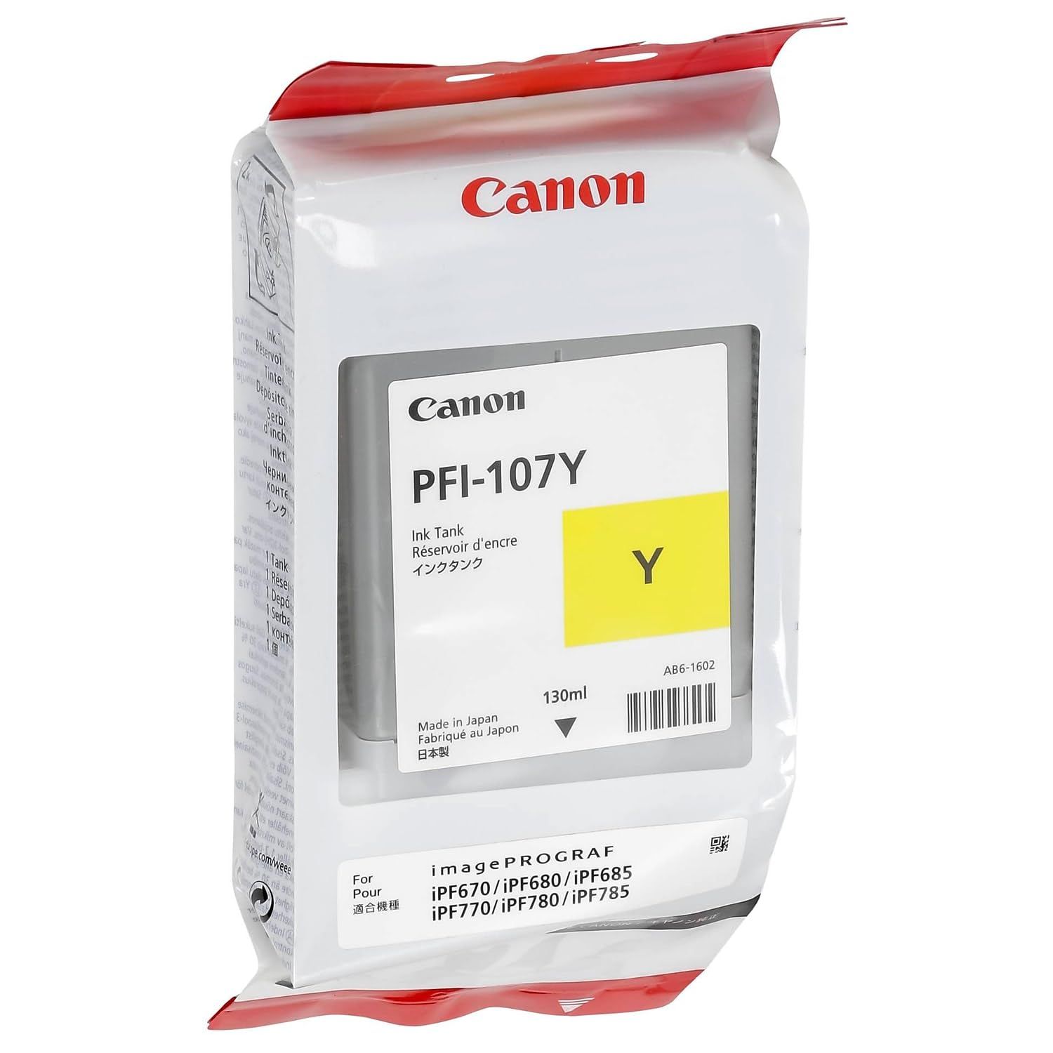 Canon Ink PFI-107 PFI107 Yellow Gelb (6708B001)_1