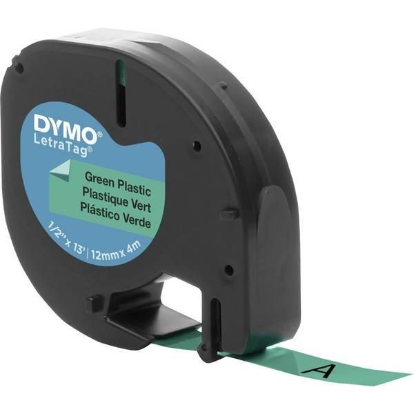 Dymo Schriftband 91204 Plastictape Green (S0721640)_1