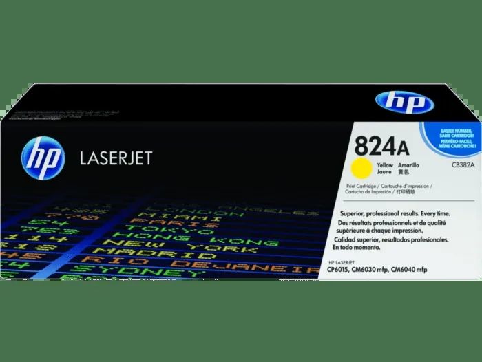 HP CONTRACT Cartridge No 824A HP824A HP 824A Yellow Gelb (CB382YC)_1