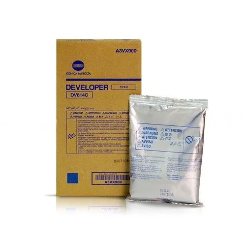 Konica-Minolta KonicaMinolta Developer DV-614 DV614 Cyan (A3VX900)_1