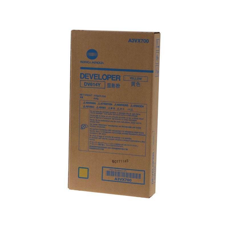 Konica-Minolta KonicaMinolta Developer DV-614 DV614 Yellow Gelb (A3VX700)_1